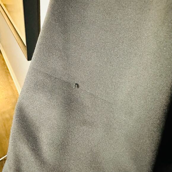 Nike Mens Dri-Fit Quarter 1/4 Zip Up Dark Gray Long Sleeve Shirt Size Large - Picture 5 of 9